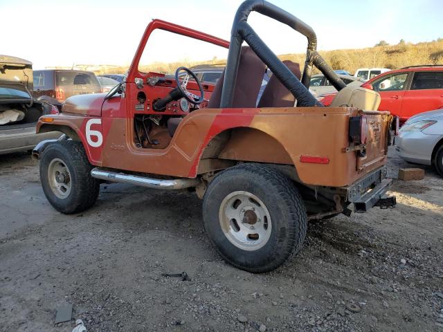 J8F83AA005511 - 1978 JEEP UK ORANGE photo 2