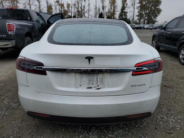 5YJSA1E22LF362570 - 2020 TESLA MODEL S 白色 照片 6
