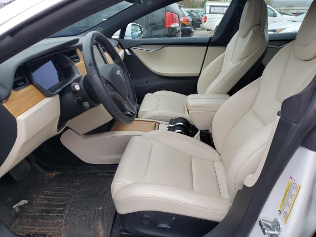 5YJSA1E22LF362570 - 2020 TESLA MODEL S 白色 照片 7