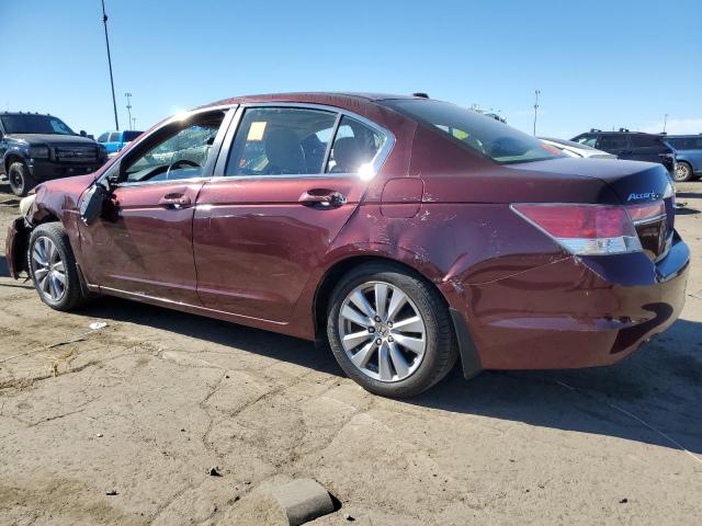 1HGCP2F89BA061153 - 2011 HONDA ACCORD EXL MAROON photo 2