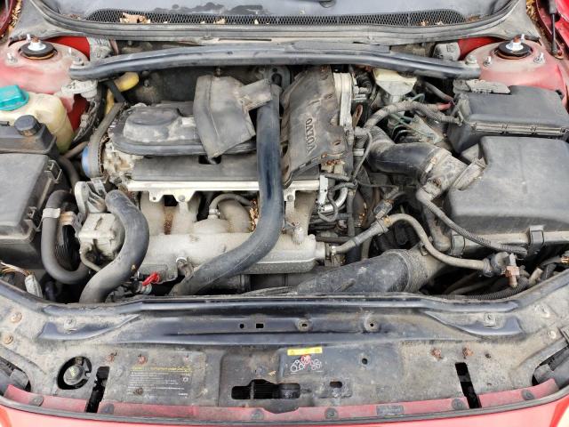 YV1RH592672609734 - 2007 VOLVO S60 2.5T RED photo 11