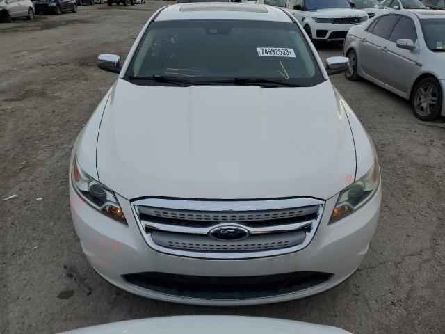 1FAHP2FW5AG116752 - 2010 FORD TAURUS LIMITED WHITE photo 5