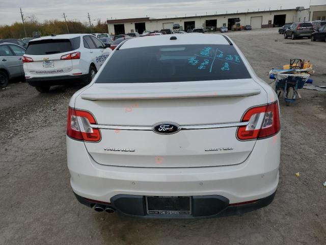 1FAHP2FW5AG116752 - 2010 FORD TAURUS LIMITED WHITE photo 6