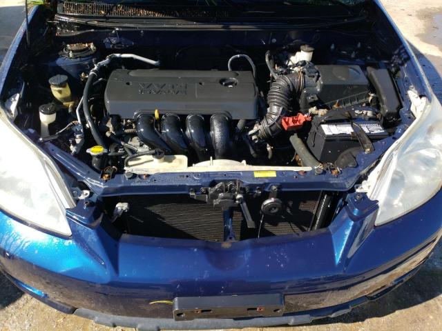 2T1KR32E58C713647 - 2008 TOYOTA COROLLA MA XR BLUE photo 11