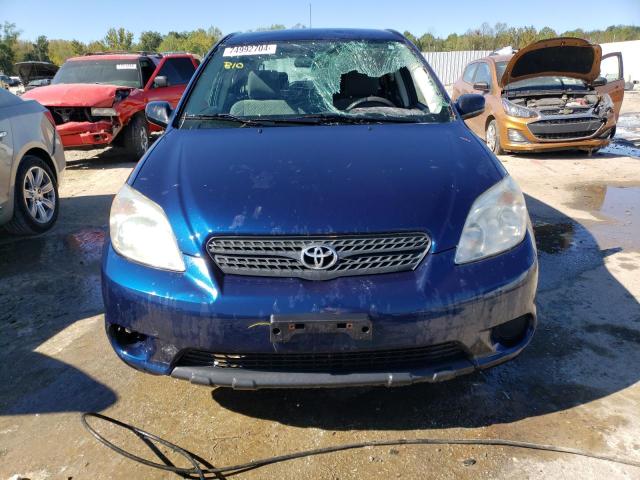 2T1KR32E58C713647 - 2008 TOYOTA COROLLA MA XR BLUE photo 5