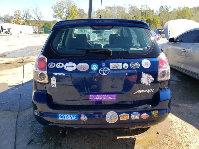 2T1KR32E58C713647 - 2008 TOYOTA COROLLA MA XR BLUE photo 6