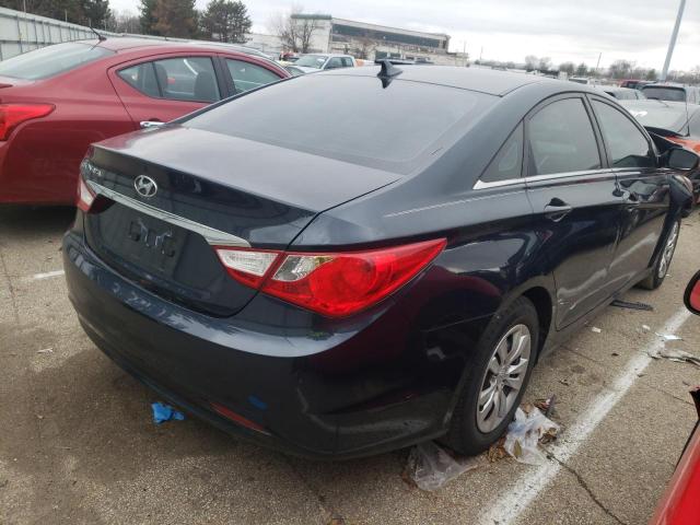 5NPEB4AC0BH026488 - 2011 HYUNDAI SONATA GLS BLACK photo 3