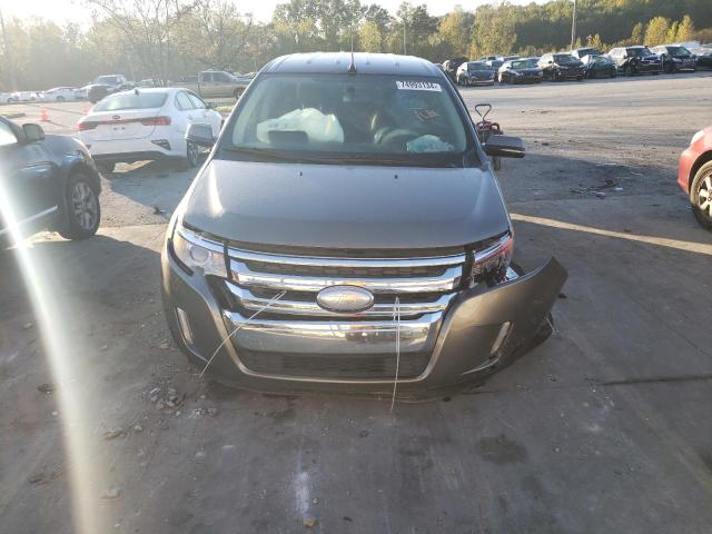 2FMDK3JC0DBE02784 - 2013 FORD EDGE SEL SILVER photo 5