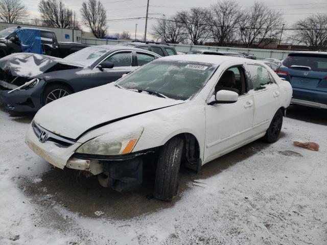 1HGCM56347A174935 - 2007 HONDA ACCORD SE WHITE photo 1