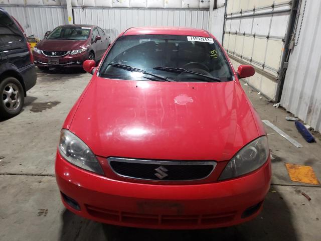 KL5JD66Z46K456698 - 2006 SUZUKI RENO RED photo 5