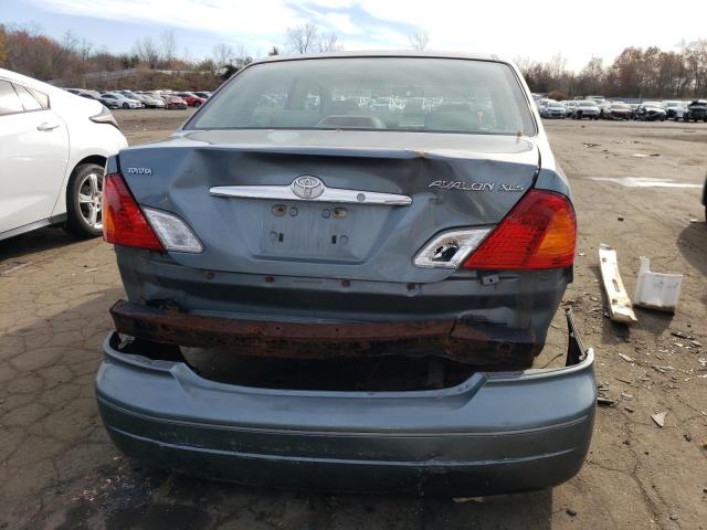 4T1BF28B8YU077188 - 2000 TOYOTA AVALON XL GREEN photo 6