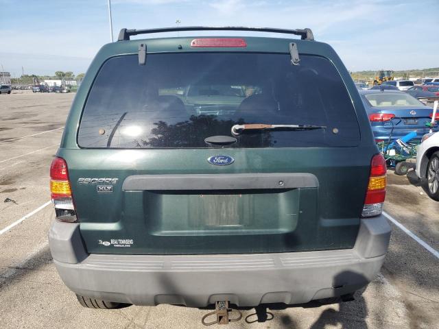 1FMYU04151KF57269 - 2001 FORD ESCAPE XLT GREEN photo 6