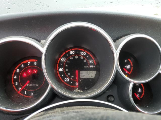 2T1KR32E45C399629 - 2005 TOYOTA COROLLA MA XR GRAY photo 9