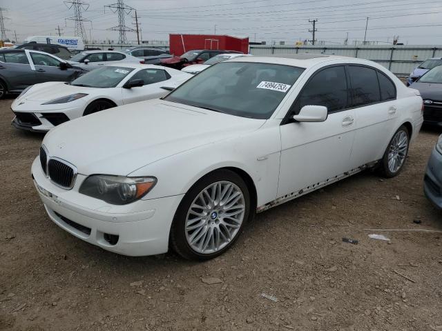 WBAHL83588DT11399 - 2008 BMW 750 I WHITE photo 1