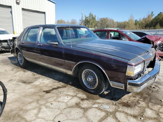 1G1BU51E5KR147636 - 1989 CHEVROLET CAPRICE CLASSIC BROUGHAM BURGUNDY photo 4