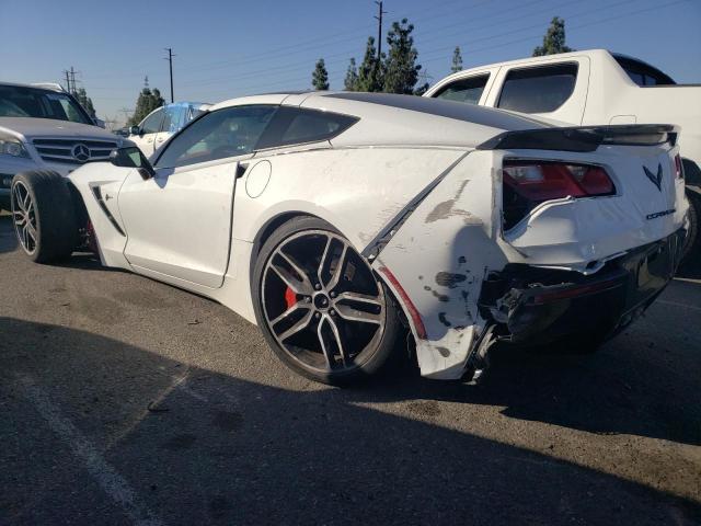 1G1YM2D77G5108051 - 2016 CHEVROLET CORVETTE STINGRAY Z51 3LT WHITE photo 2