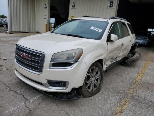 1GKKVRKD6EJ143457 - 2014 GMC ACADIA SLT-1 WHITE photo 1