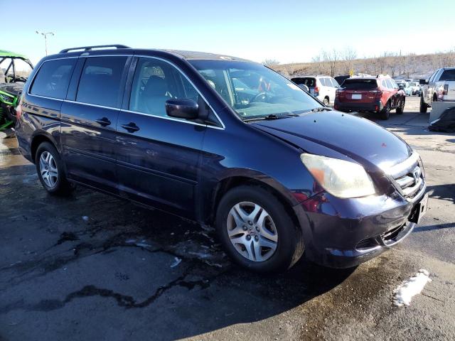 5FNRL38787B020431 - 2007 HONDA ODYSSEY EXL BLUE photo 4