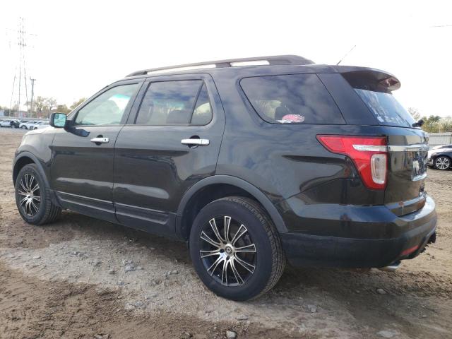 1FM5K8B83DGA36887 - 2013 FORD EXPLORER BLACK photo 2