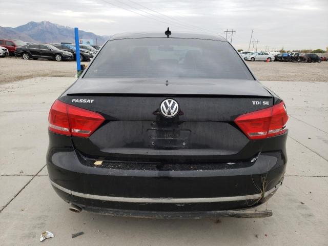 1VWBN7A37EC015321 - 2014 VOLKSWAGEN PASSAT SE BLACK photo 6