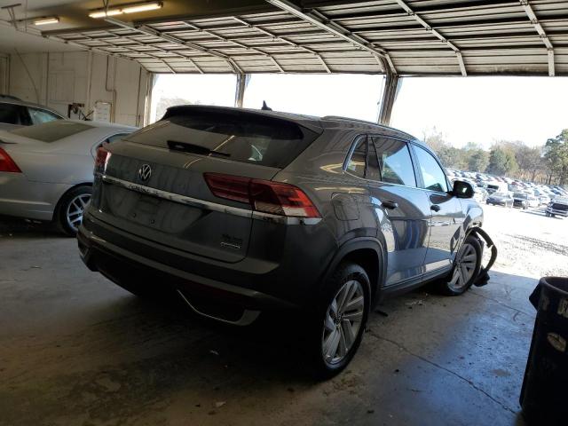 1V26E2CA8LC211671 - 2020 VOLKSWAGEN ATLAS CROS SE ნაცრისფერი ფოტო 3