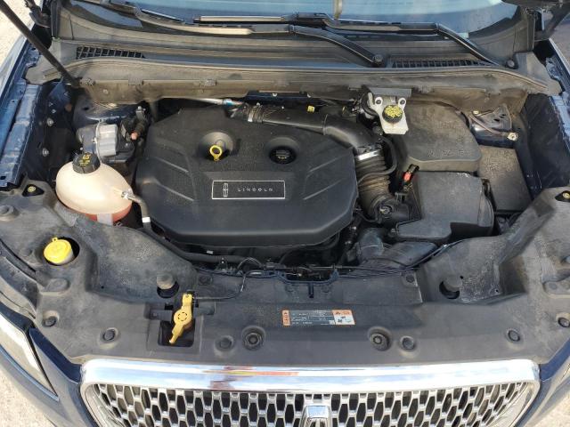 5LMCJ3C93KUL09214 - 2019 LINCOLN MKC RESERVE ლურჯი ფოტო 12