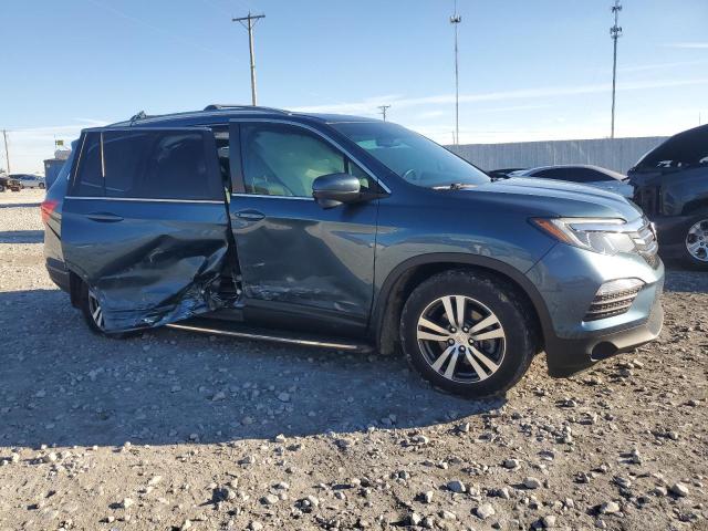 5FNYF6H50JB045866 - 2018 HONDA PILOT EXL BLUE photo 4