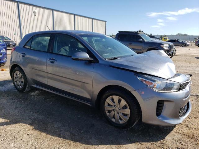 3KPA25AD6LE307343 - 2020 KIA RIO LX SILVER photo 4