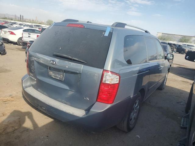 KNDMB233896315104 - 2009 KIA SEDONA EX BLUE photo 3