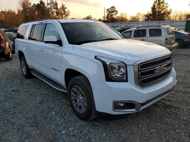 1GKS2GKC2KR161018 - 2019 GMC YUKON XL K1500 SLT WHITE photo 4