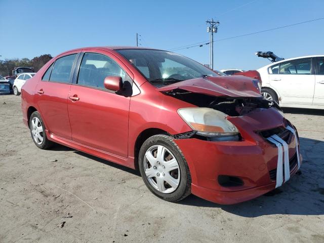 JTDBT923971034387 - 2007 TOYOTA YARIS RED photo 4