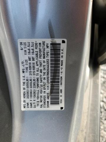 SHSRD78826U442053 - 2006 HONDA CR-V EX SILVER photo 13