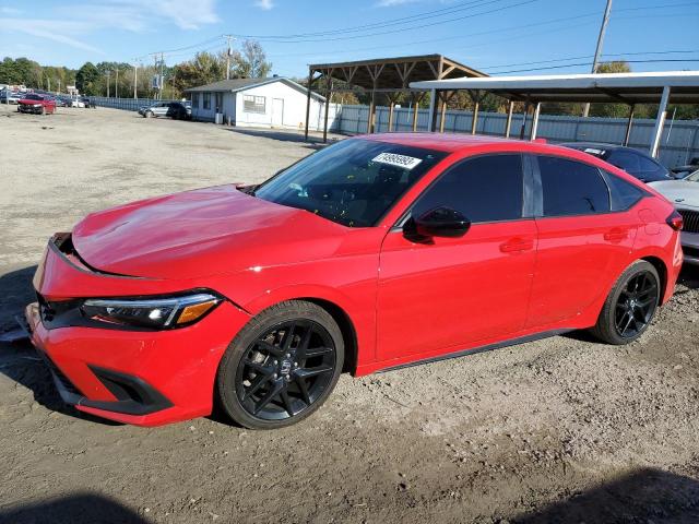 19XFL2H81NE006556 - 2022 HONDA CIVIC SPORT RED photo 1