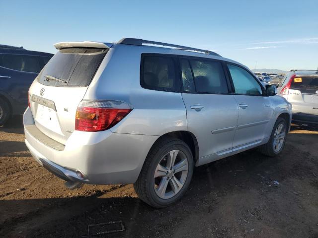 JTEES43A682010362 - 2008 TOYOTA HIGHLANDER SPORT SILVER photo 3