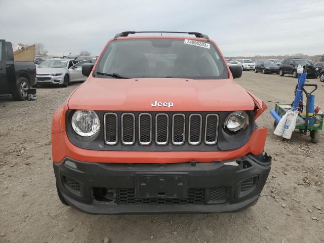 ZACCJBAH1JPG69660 - 2018 JEEP RENEGADE SPORT ORANGE photo 5