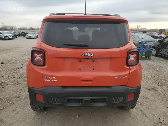 ZACCJBAH1JPG69660 - 2018 JEEP RENEGADE SPORT ORANGE photo 6