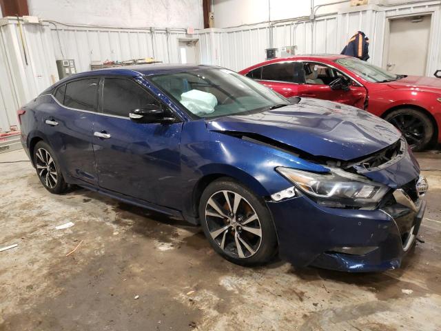 1N4AA6AP1JC386448 - 2018 NISSAN MAXIMA 3.5S BLUE photo 4