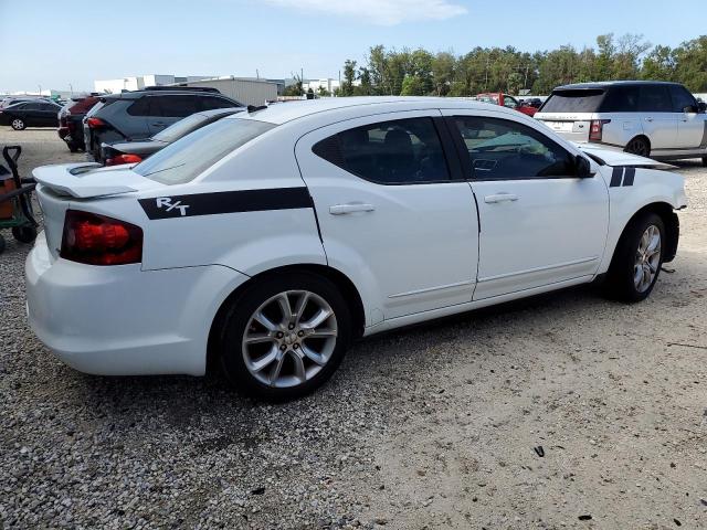 1C3CDZBG8DN562256 - 2013 DODGE AVENGER R/T WHITE photo 3