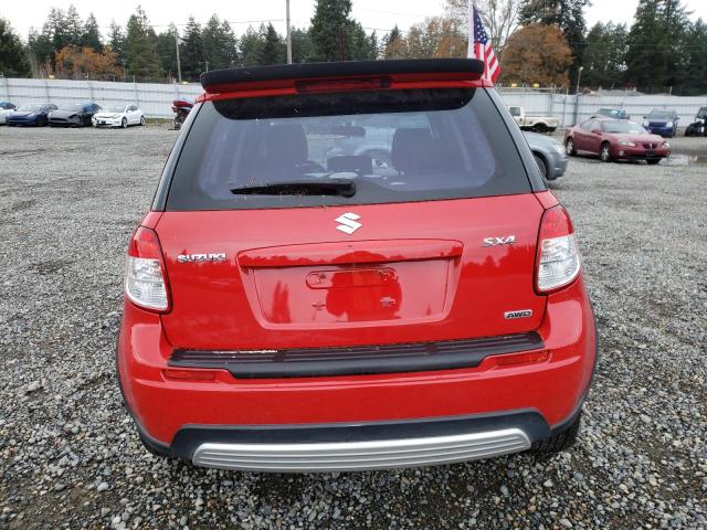 JS2YB417X85104211 - 2008 SUZUKI SX4 TOURING RED photo 6