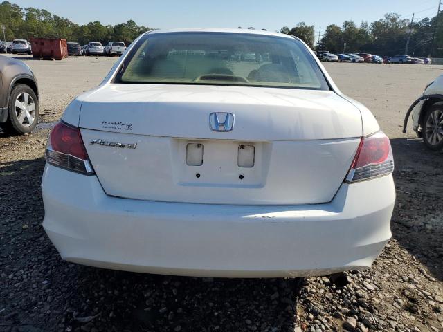 JHMCP26398C073818 - 2008 HONDA ACCORD LX WHITE photo 6