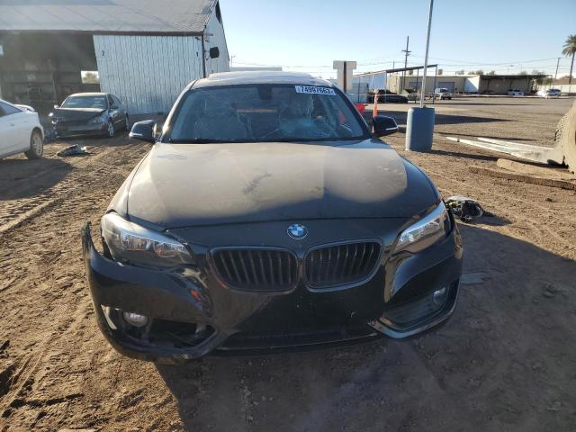 WBA1F9C50FVW98665 - 2015 BMW 228 I SULEV BLACK photo 5