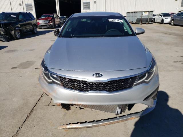 5XXGT4L34KG352650 - 2019 KIA OPTIMA LX SILVER photo 5