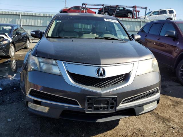 2HNYD2H69BH526339 - 2011 ACURA MDX TECHNOLOGY GRAY photo 5