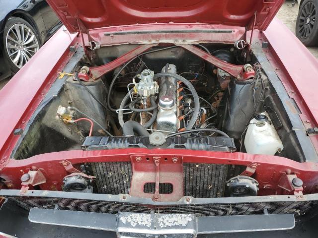 7F01T121162 - 1967 FORD MUSTANG MAROON photo 11