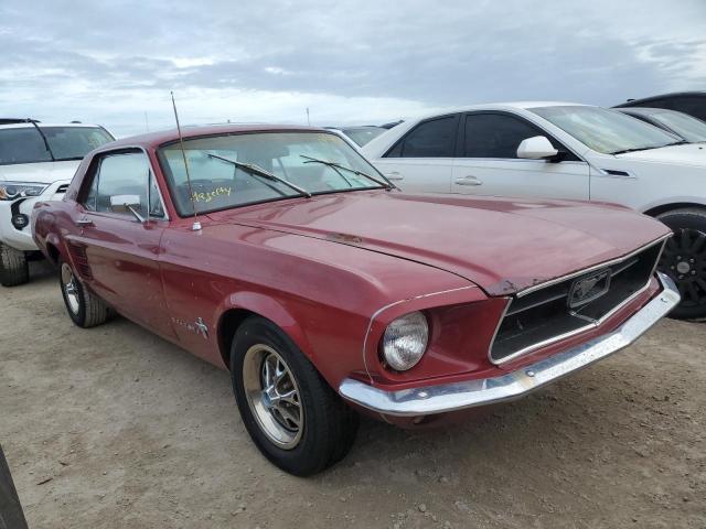 7F01T121162 - 1967 FORD MUSTANG MAROON photo 4