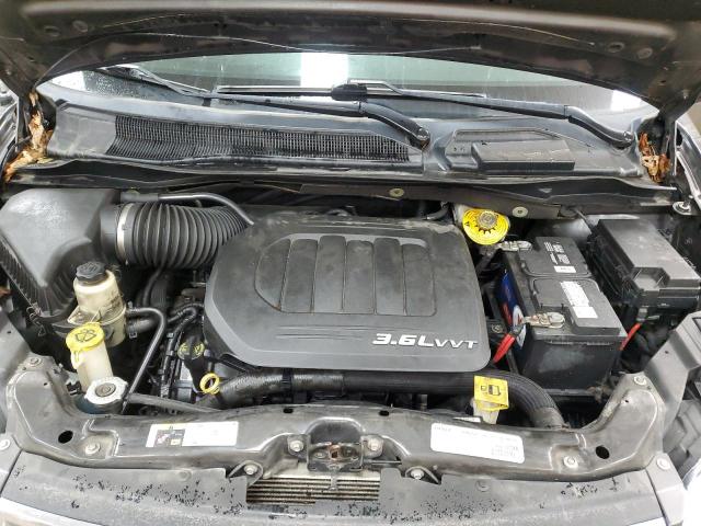 2C4RC1CG5FR674186 - 2015 CHRYSLER TOWN & COU TOURING L GRAY photo 12