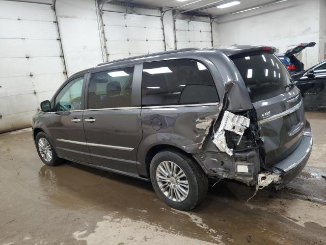 2C4RC1CG5FR674186 - 2015 CHRYSLER TOWN & COU TOURING L GRAY photo 2