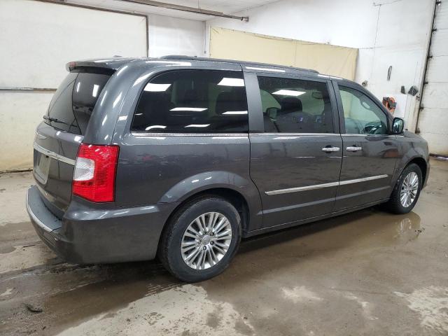 2C4RC1CG5FR674186 - 2015 CHRYSLER TOWN & COU TOURING L GRAY photo 3