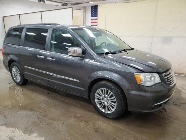 2C4RC1CG5FR674186 - 2015 CHRYSLER TOWN & COU TOURING L GRAY photo 4