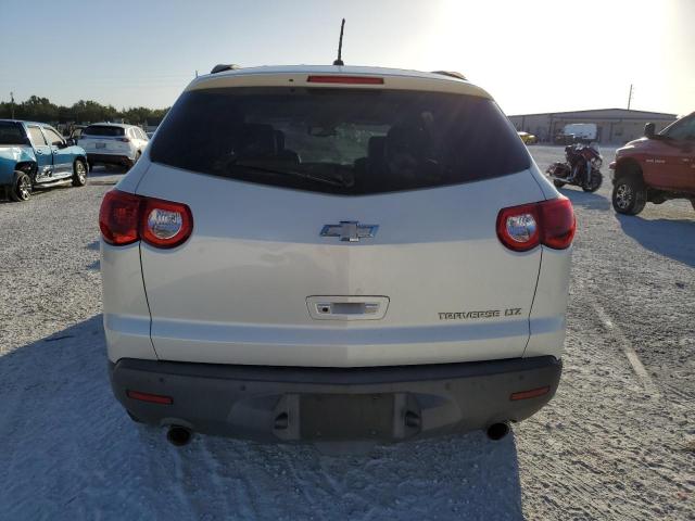 1GNKRLED5CJ266082 - 2012 CHEVROLET TRAVERSE LTZ WHITE photo 6